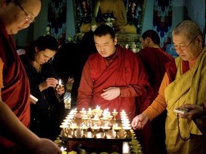 Feast of thousands of lamps (Zula-Khural)